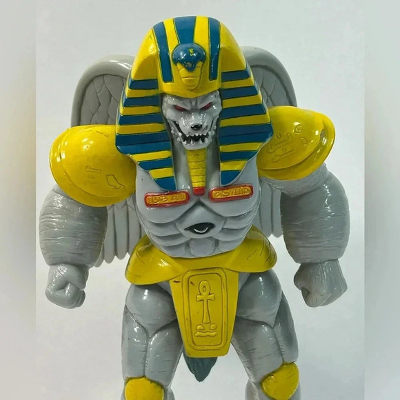 Mighty Morphing Power Rangers - King Sphinx 1993 Bandai Figure ๐๐๐๐๐คโค๏ธ๐ค - Picture 4 of 7
